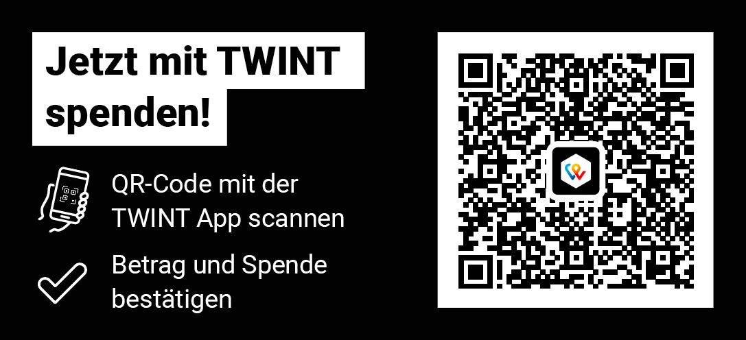 TWINT Spende für Haus Herbschtzytlos - mit QR-Code